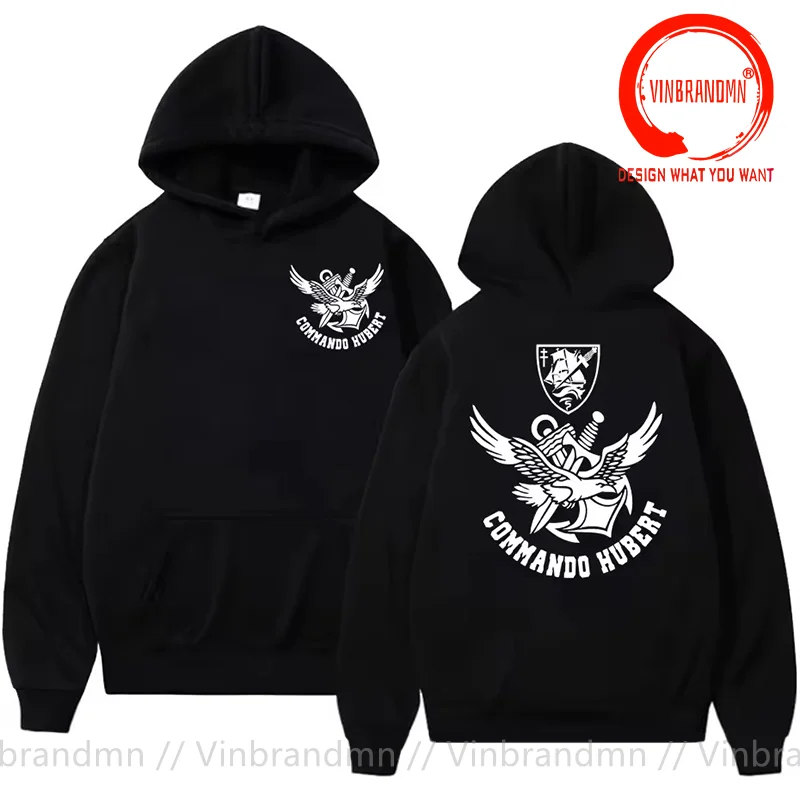 French Navy Special Forces Commando Hubert Hoodies Sweatshirts Fashion Clothes Hoody Casual Hoodie Funny Army Sweatshirt Hooded