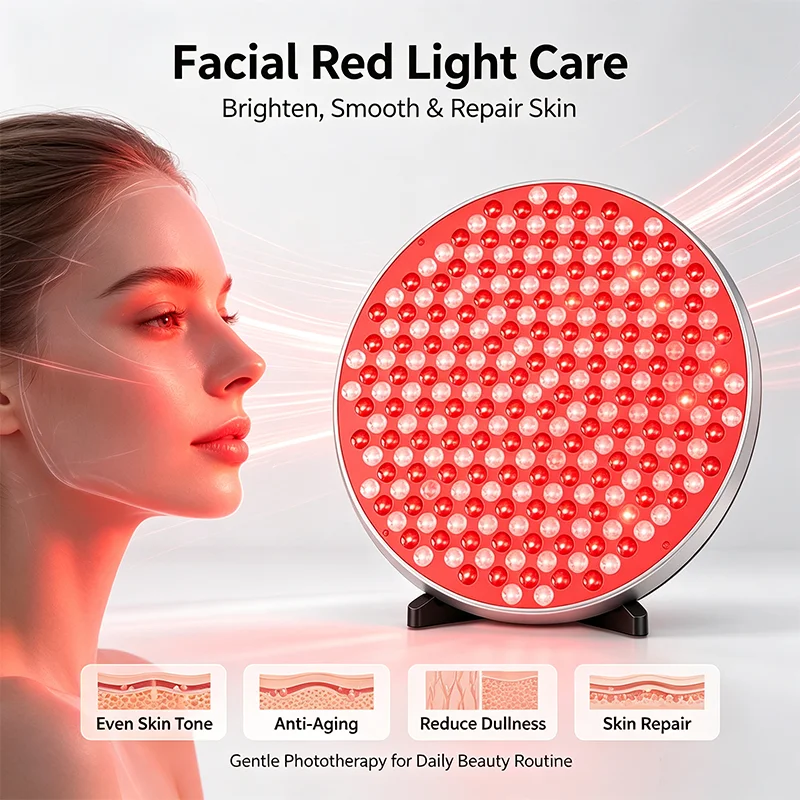 Red Light Therapy Panel Full Body 250 High Efficiency LED Red Light Therapy 660nm 850nm Medical Grade Lifting Whitening