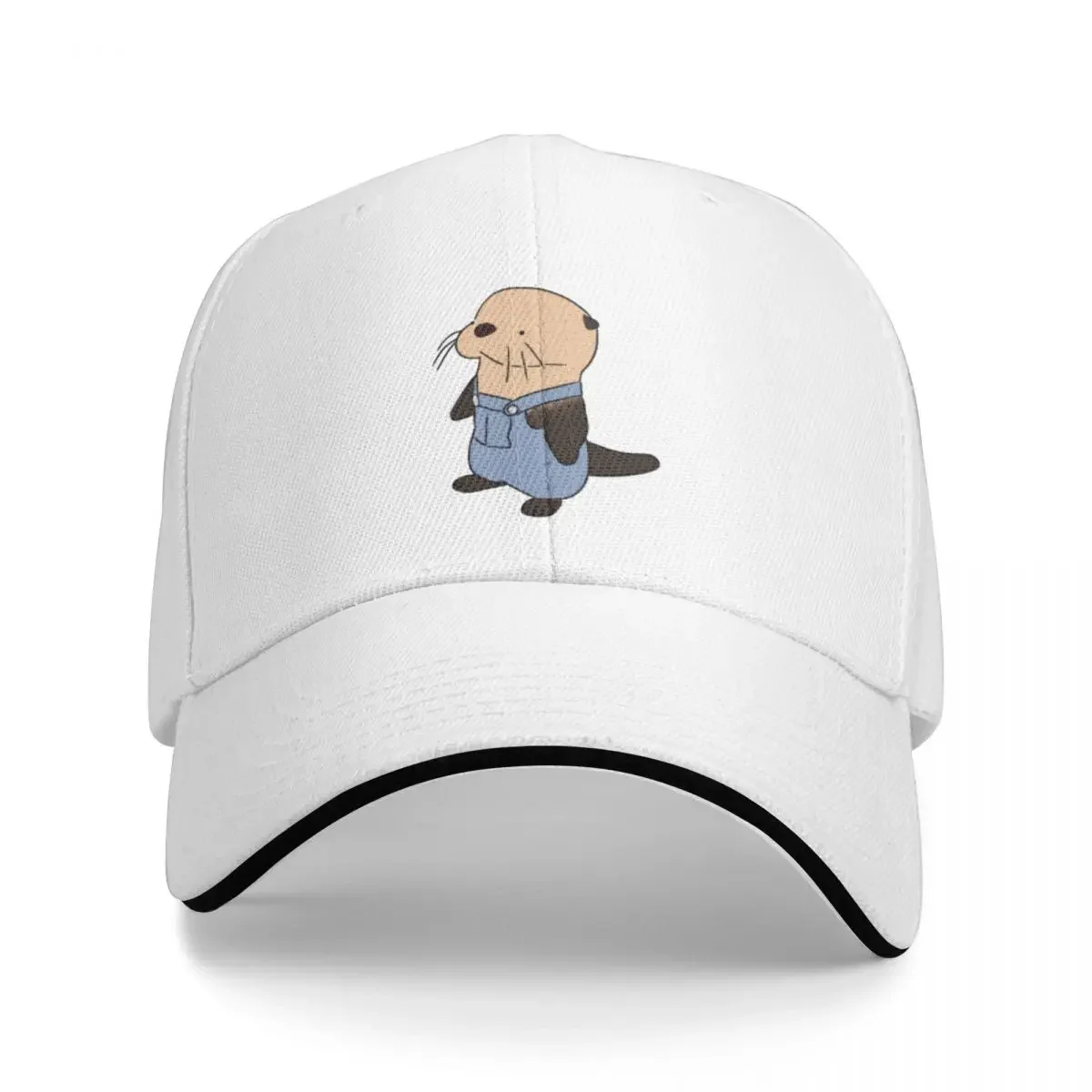 Kevin The Otter Cap Fashion Casual Baseball Caps Adjustable Hat Hip Hop Summer Unisex Baseball Hats Customizable Polychromatic