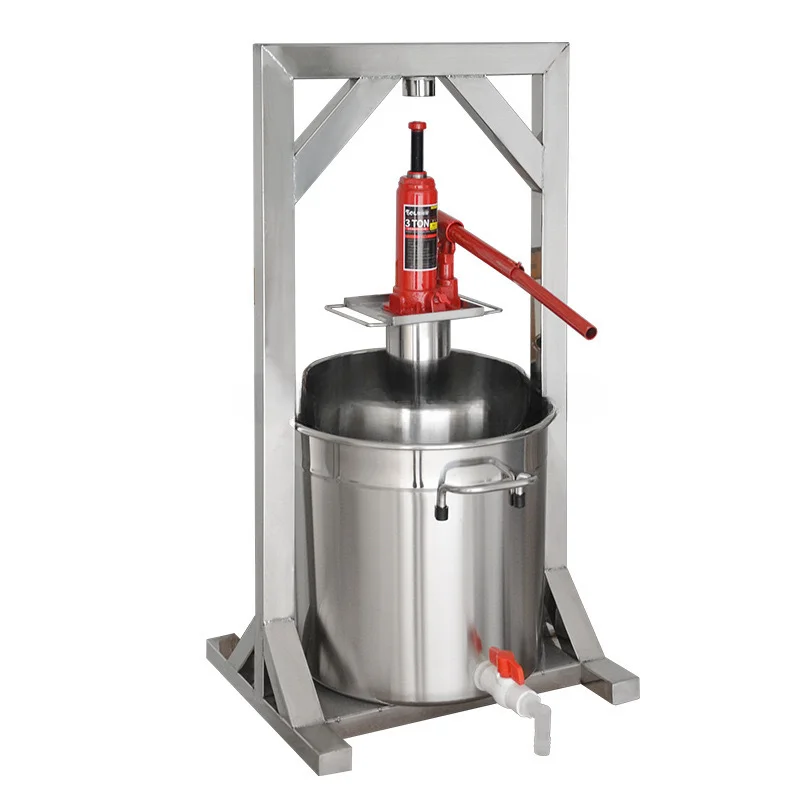 12L 22L 50L Hand Stainless Steel Grape Press Machine Small Grape Wine Pressing Machine