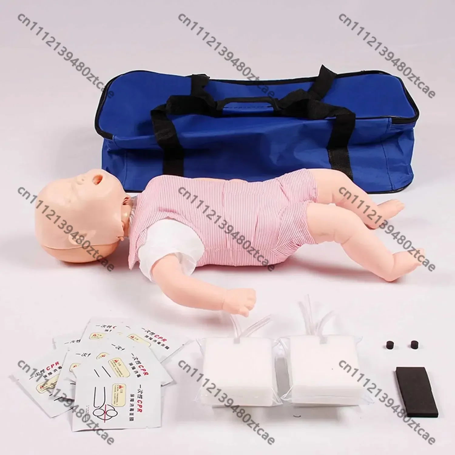 

55cm Baby First Aid Training Model Infant CPR Mannequin Airway Obstruction Rescue Simulation Practice Teaching Model