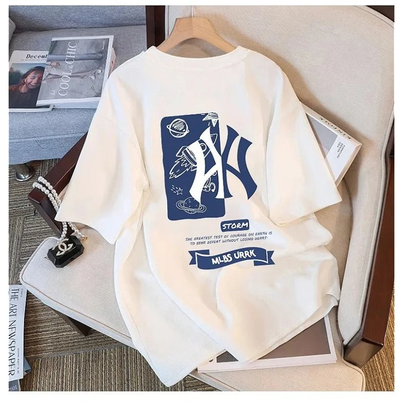 Home loungewear & outdoor casual top. Solid pure cotton short sleeve, soft breathable, easy to wear anywhere.