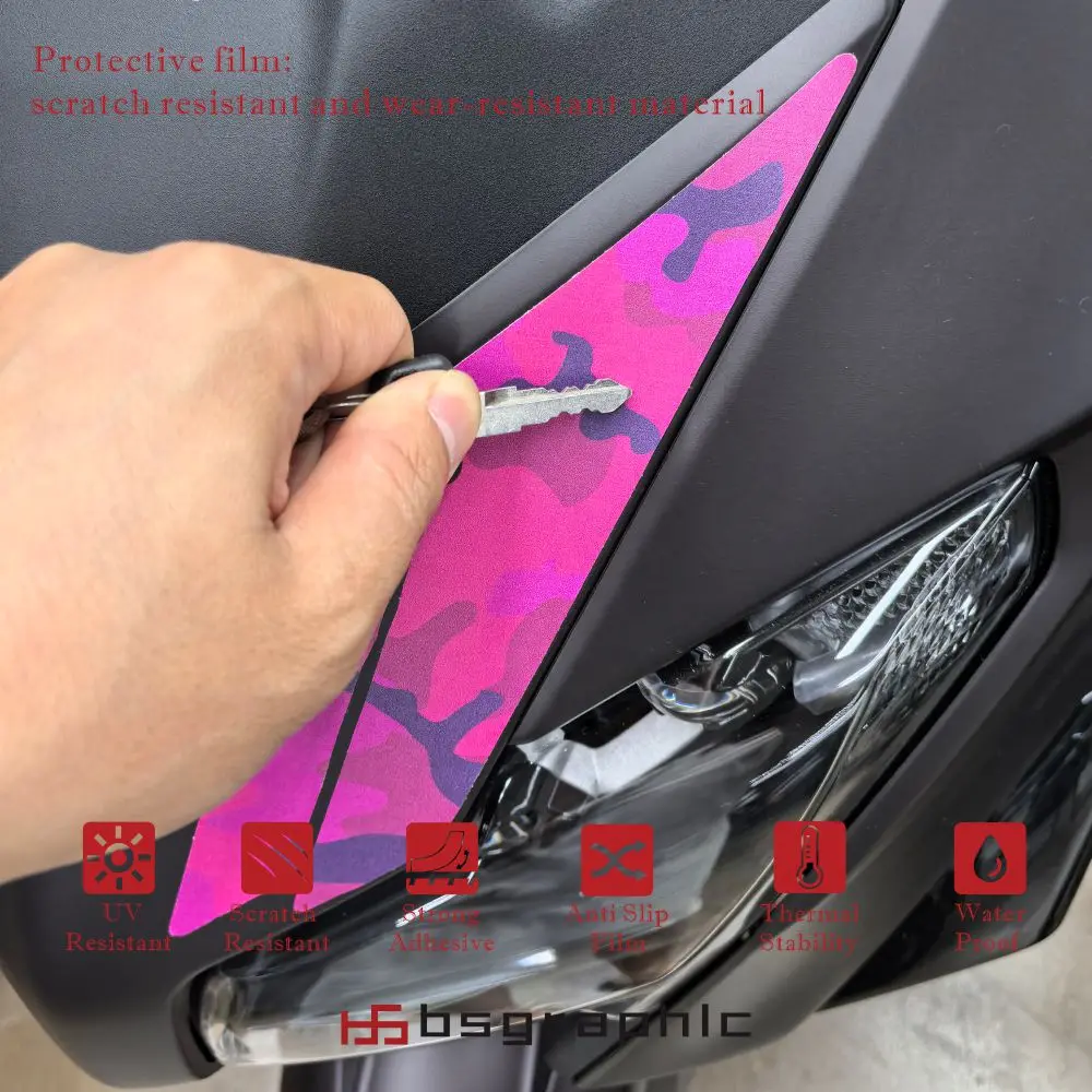 Fuel cap anti slip sticker declas protection for Fuel cap protection for BMW K 1600 B K1600B 2017 18 19 2020 2021 2022 2023 2024