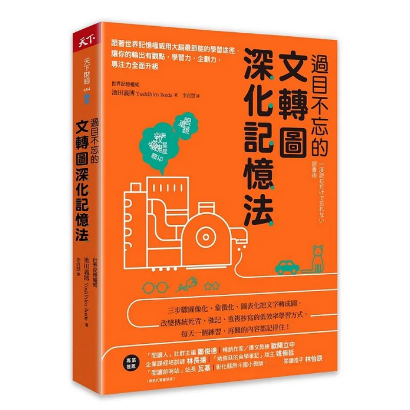 

Метод памяти с утолщением текстовых изображений, который листья длительного оттиска. Журнал мира Yoshihiro Ikeda 978986398749.