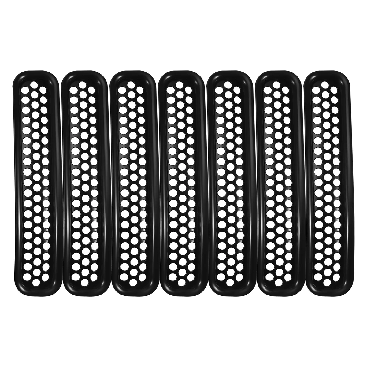 

Honeycomb Mesh Front Grill Inserts Kit for 1997-2006 Jeep Wrangler TJ & Unlimited -