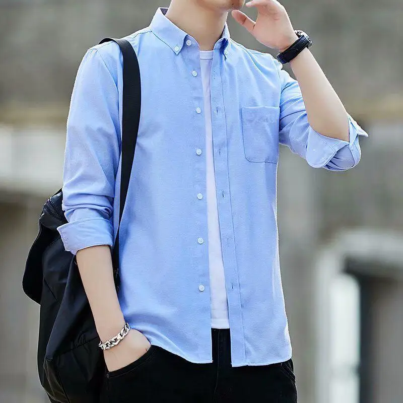 

Men's Summer Thin Long Sleeve Work Shirt Outdoor Heavy Duty Clothes Breathable Comfortable Lightweight Men's Business Shirt