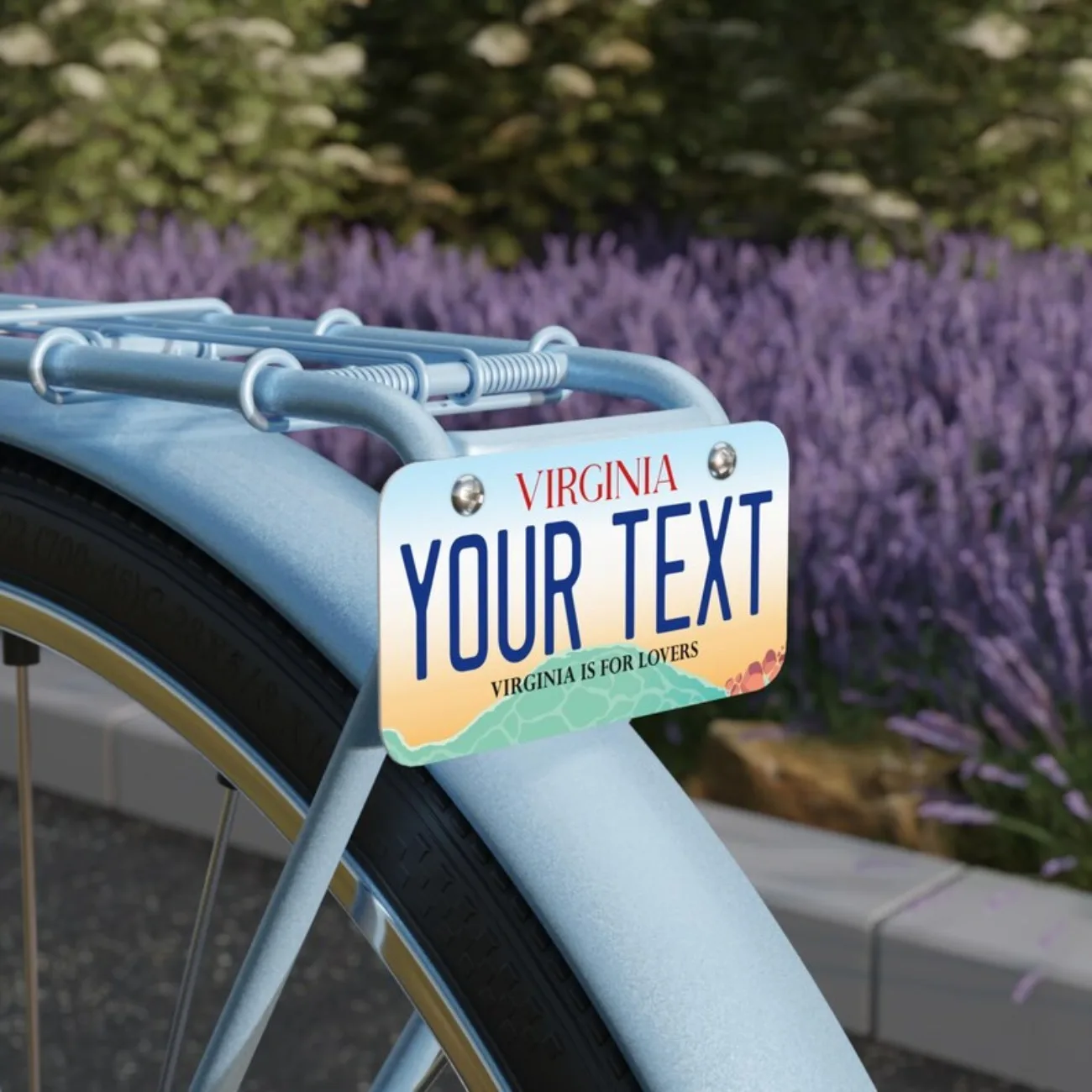 لوحة ترخيص فيرجينيا مخصصة - علامة الغرور للسيارة/الشاحنة/الدراجة النارية. #6