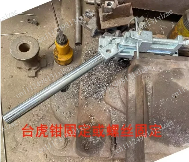 Small Manual Press Brake - Multifunctional Bending Machine for Rebar, Wrought Iron & Round Steel Bar