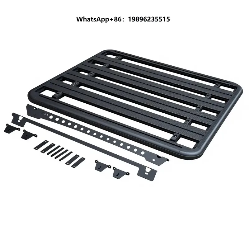Offroad Auto Part Universal Car Roof Rack AluminumLuggage Rack 4x4 Accessories100kg+ Capacity Aluminum Roof Mount