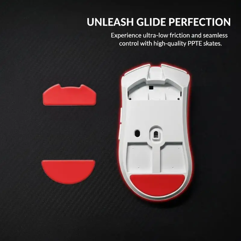 Feet for Deathadder PRO 1 Set 0.8mm ICE Control Pads High Precision Gliding for Office and Gaming
