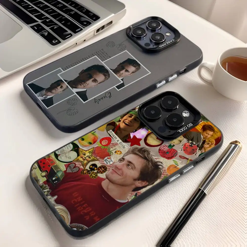 

Jake G-Gyllenhaal Phone Case For iPhone 17,16,15,14,13,12,X,8,Pro,Max,Plus,E,SE4,Air,Mini IMD Matte Black
