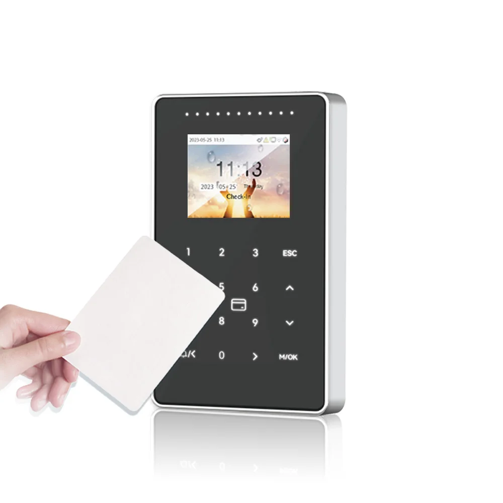 Software di presenza basato su web Sistema di presenza temporale con terminale di controllo accessi con scheda RFID senza contatto