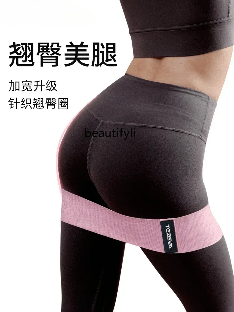 

Jjs Yoga Elastic Ring Fitness Resistance Belt Buttocks Squat Training Stretching Pulling Belt Buttocks Ring