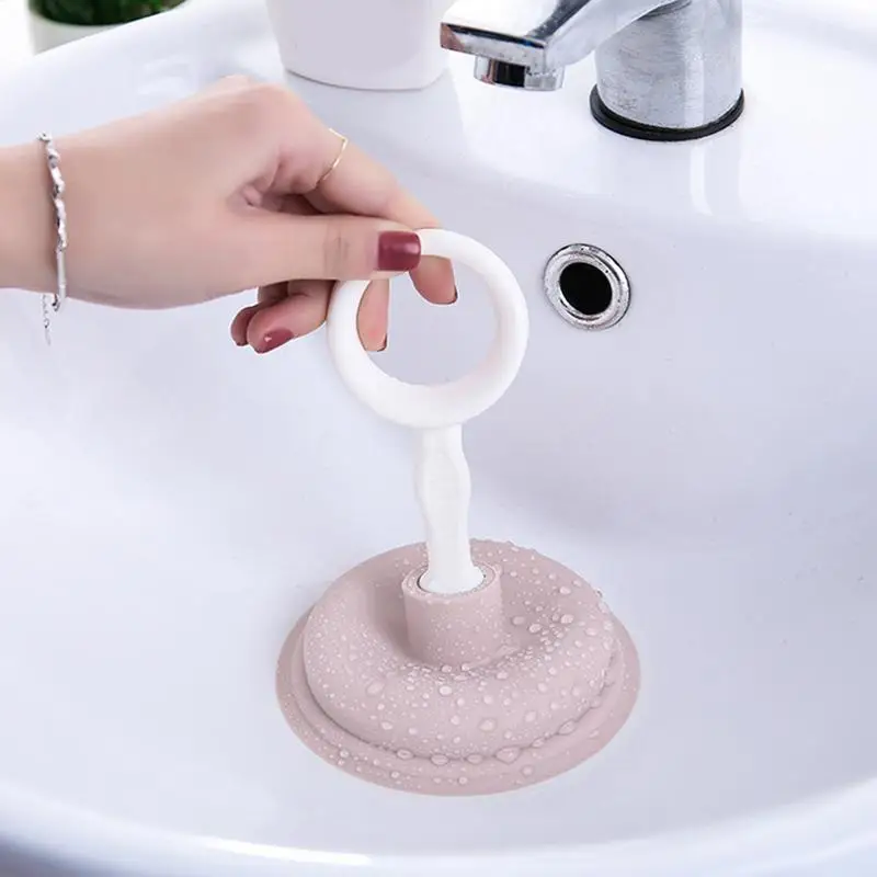 Drain Plunger Powerful Tub Plunger Small Unclogging Tool Mini Drain Cleaner Sink Clog Remover Unclog Kitchen Sink Sink Drain