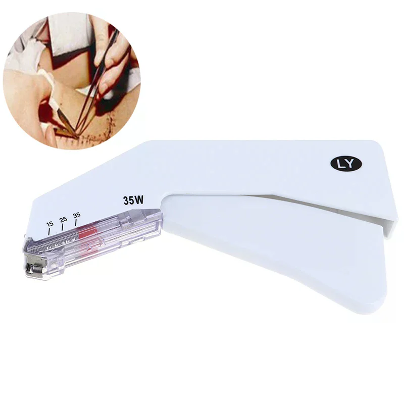 Sterile Skin Stapler 35 Wide Preloaded Staples Vet and  First Aid Use