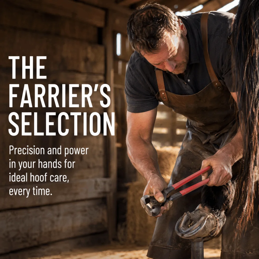 Fine Workmanship 14in Length Hoof Nipper Trimmer 45 Steel Durable Horseshoe Pliers Tool Hoof Clippers Tool Farrier Work