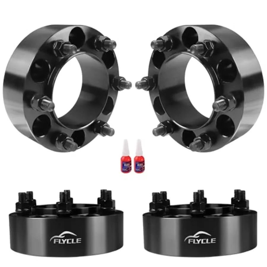 

6x5.5 Hubcentric Wheel Spacers for 995-03 Tacoma 989-04 4Runner, 6x39.7mm Wheel Spacer with x.5 Studs 06mm Bore for Tundra FJ C