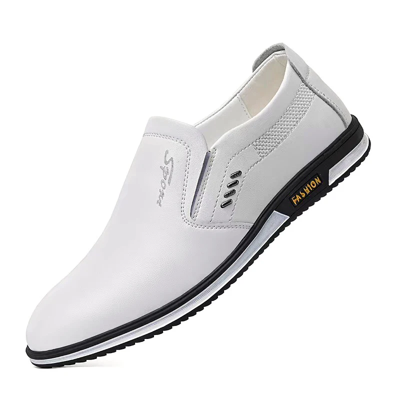 Mocassins en cuir décontractés pour hommes, chaussures pour hommes, mocassins pour adultes, chaussures de conduite pour hommes, chaussures unisexes,