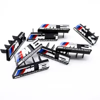 1Pc Car Front Grille Sticker Emblem 3D Badge For BMW M Power Thunder COMPETITION M1 M2 M3 M4 M5 M6 M7 M8 X1M X2M X3M X4M X5M X6M
