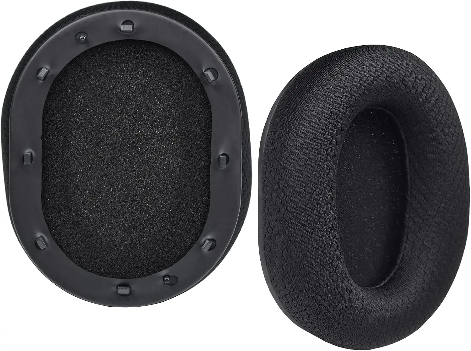 Blackshark V2 Ear Pads Cushion, Replacement Fabric Earpads for Razer Blackshark V2 PRO and USB Wired and Wireless Gaming Headse