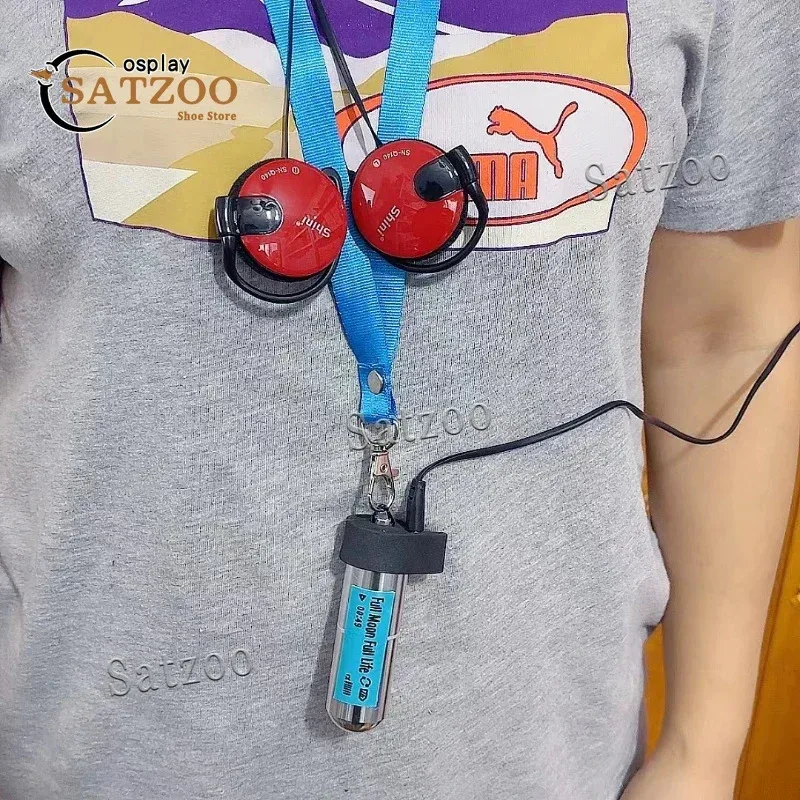 CyPersona 3 كوسبلاي ماكوتو يوكي ميناتو أريساتو جونبي إيوري مان MP3 وكمان الدعائم شارة ثلاثية الأبعاد كوسبلاي الدعائم