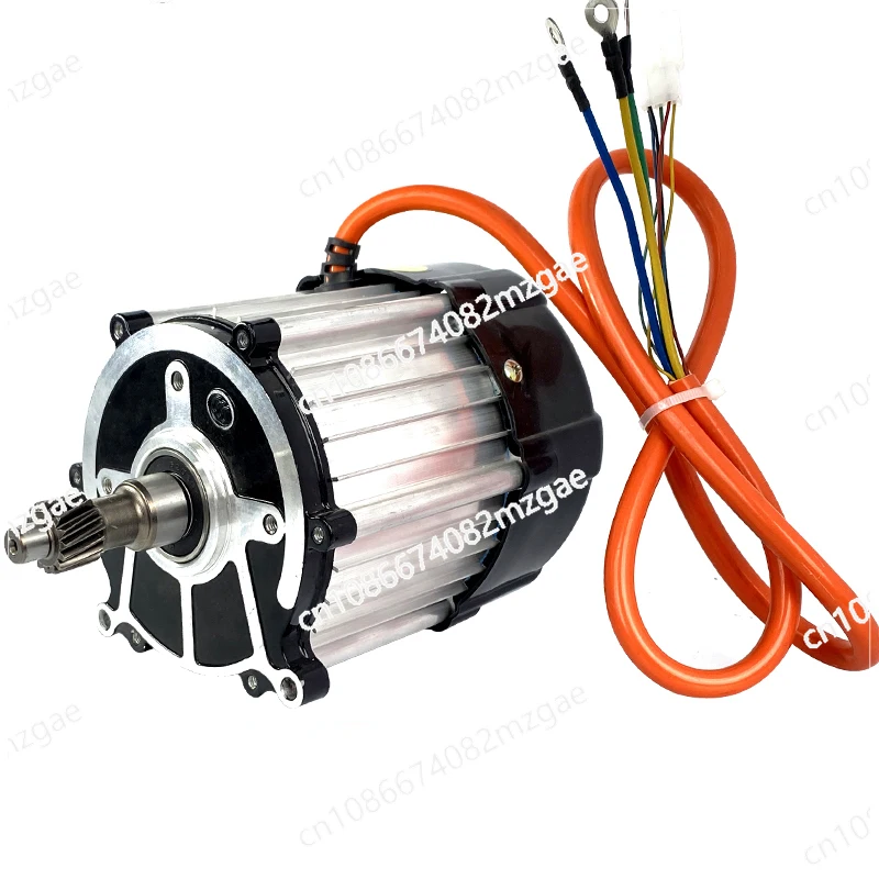 

Electric Tricycle 48v 60v 72v 1500w 1800w 3200rpm 3900rpm High Speed Brushless Differential Motor