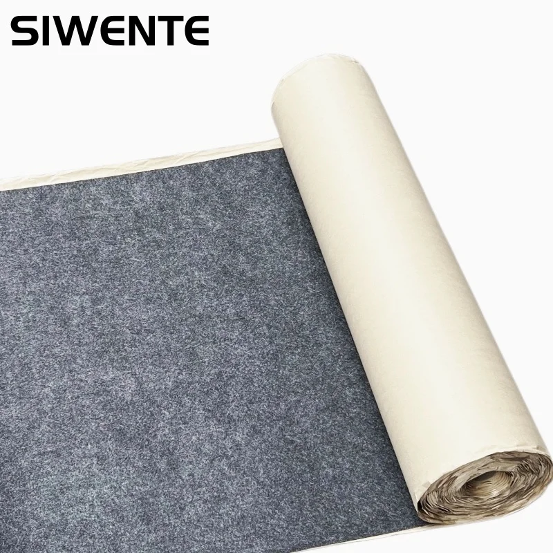 Sound Insulation Decorative Audio Car Interior 100x50cm Self-adhesive Felt Non-woven Fabric Sticky Felt Carpet Background Decor