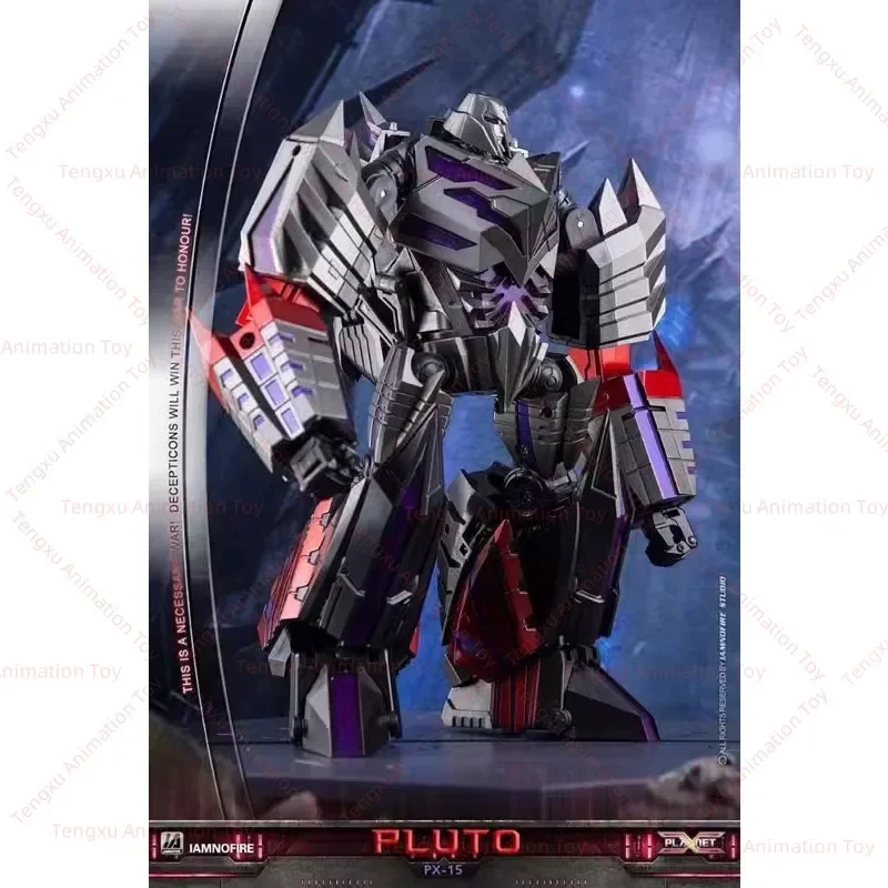 Disponibile Giocattoli trasformati Toy Planet-X PX-15B Metallic PX Pluto FOC Laowei Anime Action Figure Toy Collection Regalo
