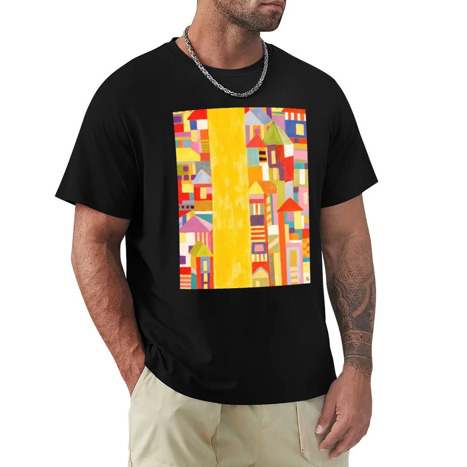 

city T-Shirt Light Athletic Short Sleeve Tee Shirt