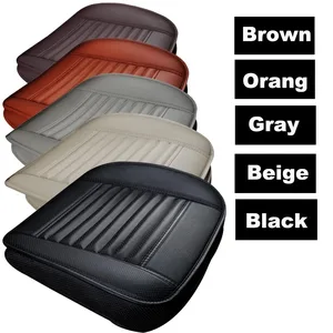 Universal Breathable PU Leather Car Seat Cover, Pad Mat for Auto Chair, Front Pillow, Anti Slip, Four Stations 10 Main Sales Cover Bank Car Towel - №7