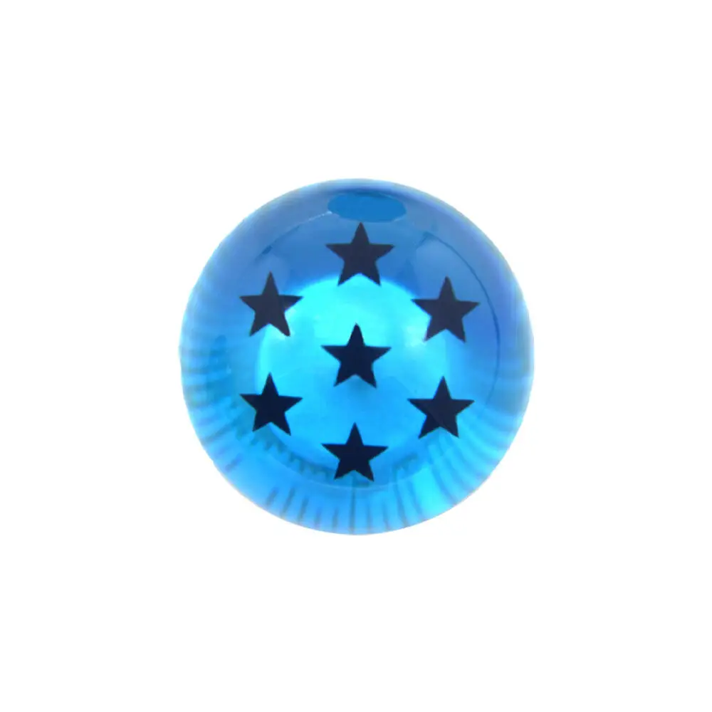 Dragon Ball Super Z Shift Lever Universal Auto Shift Knob Anime Cosplay blue Ball 54mm Diameter Gear Shift Knob 1-7 Stars Ball - view 6