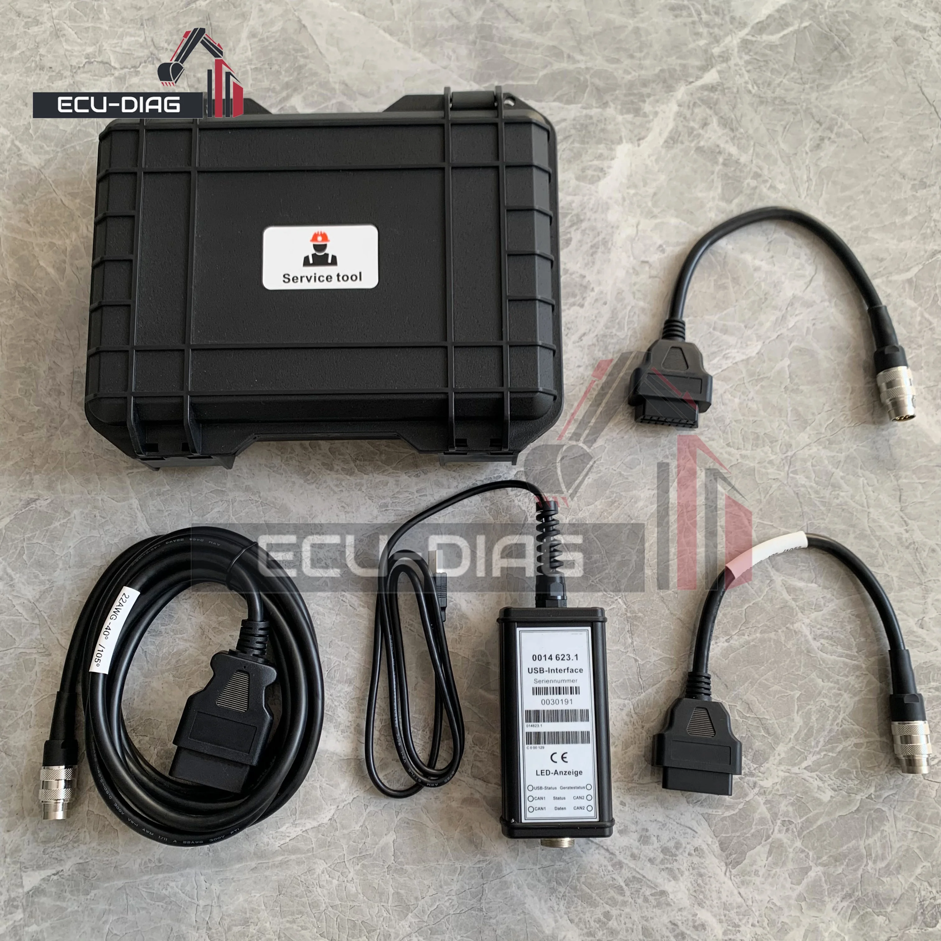 

For Claas CANBUS MetaDiag CDS + manual + spare Parts Truck Tractor Agriculture Construction Interface Scan Diagnostic Tools