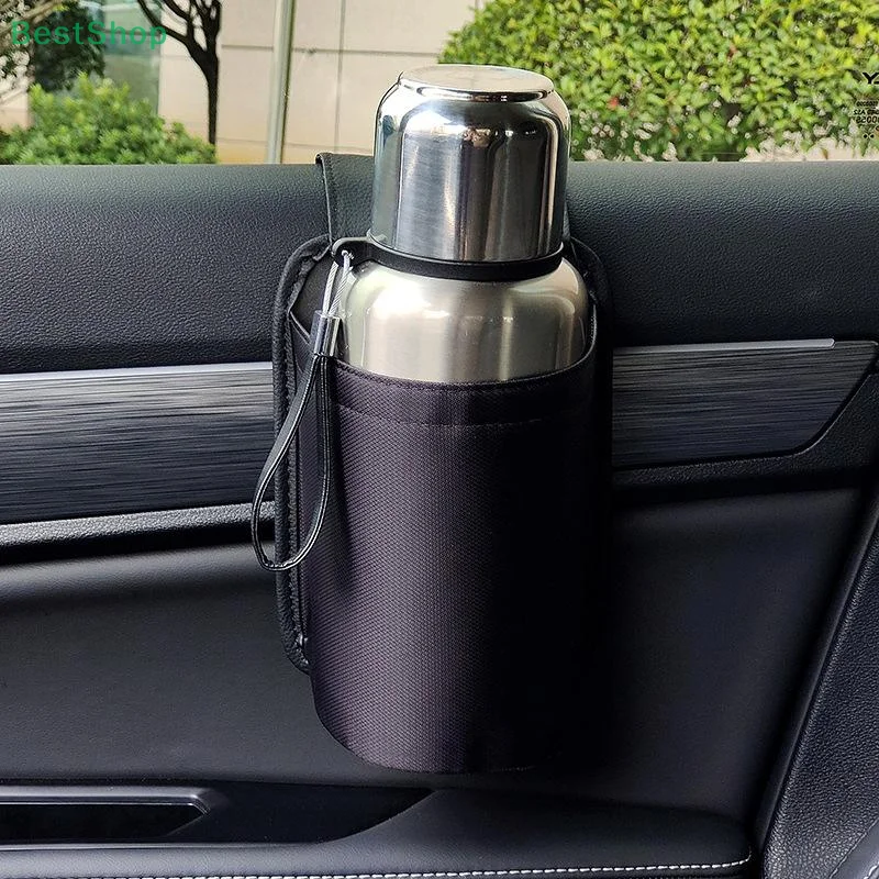 

〔Rebecca〕1Pcs Car Door Cup Holder Car Seat Side Organizer Water Bottle Holder