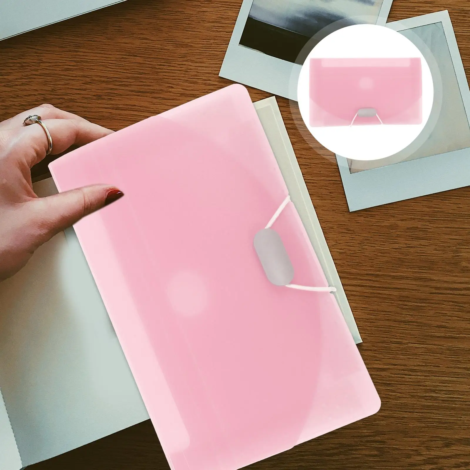 Органайзер для документов, большая емкость, синий аккордеон, 13 карманов, хранение бумаги, офисный, домашний, школьный держатель для квитанций