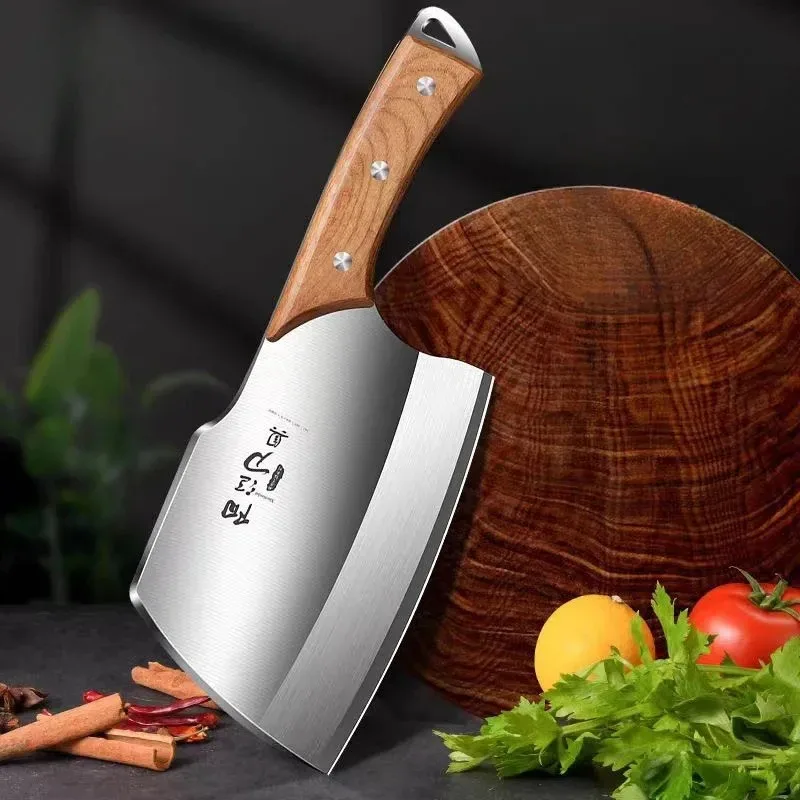Vegetable knife household sharp slicing knife chopping bone special knife chef with meat chopping vegetable knife set