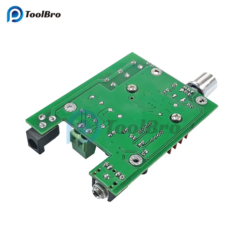 Imagem -04 - Placa de Amplificador de Potência Digital Subwoofer Tpa3116 Módulo Áudio 100w Ne5532 Placa Amplificadora Tamanho 75x60 mm Tpa3116d2