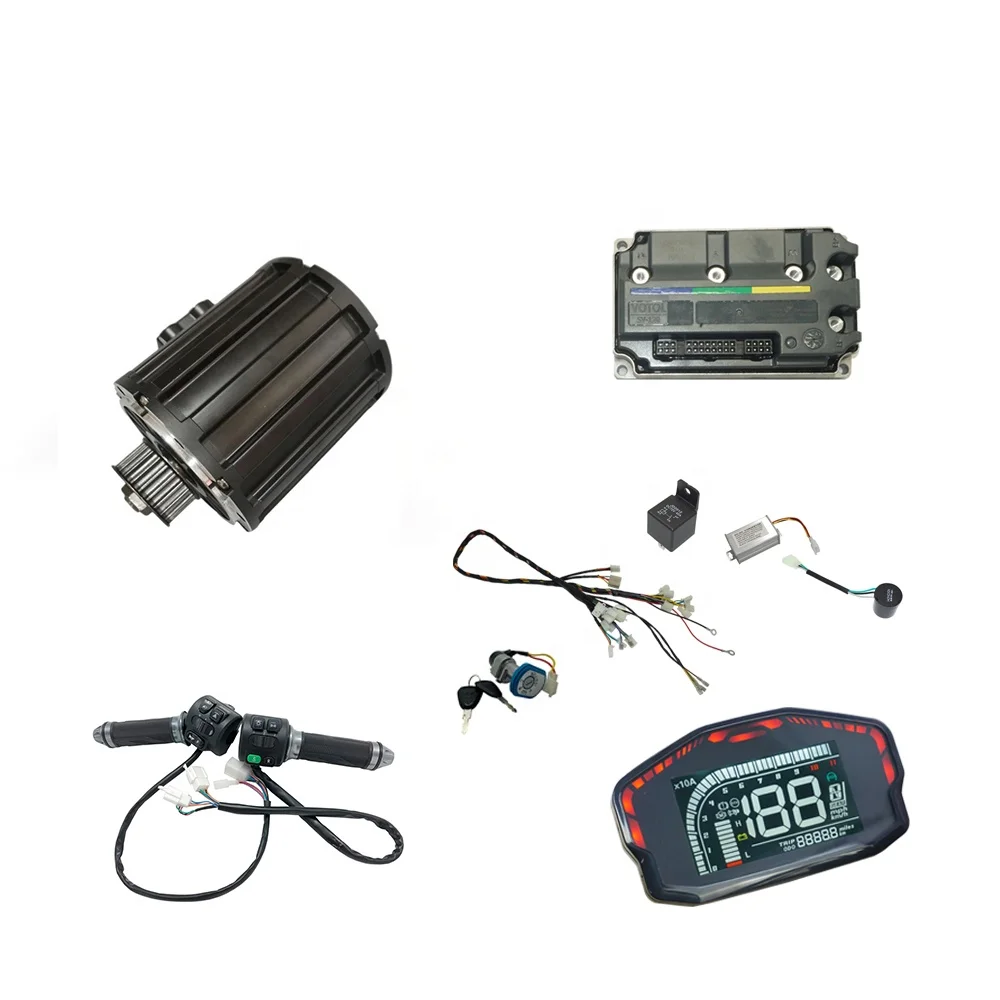 핫세일 Qs 모터 2000W 72V 70km/h 120 70h 미드 드라이브 모터 SV120 컨트롤러 포함 전동 스쿠터용 새 제품