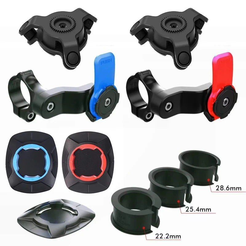 Soporte para Teléfono de Bicicleta, Soporte para Manillar de Bicicleta, Soporte para Teléfono de Navegación a Prueba de 