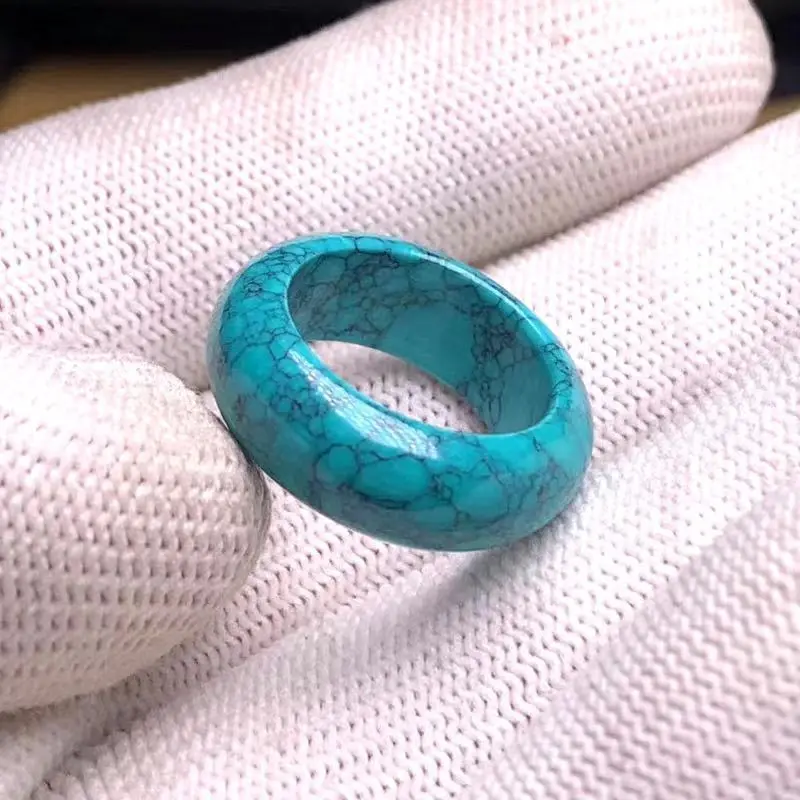 Natural Turquoise Running Accessories Ring 108 Vajra Moon Bodhi Handheld Buddhist Beads Necklace