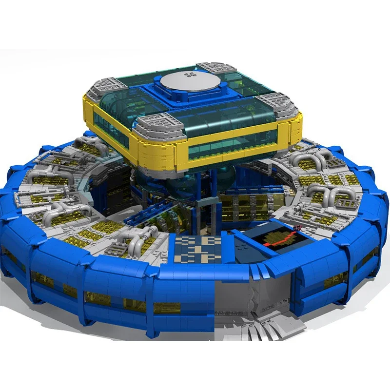 

6246 деталей MOC: Конструктор «Космическая база» — модель для сборки, подарки на праздники для детей, игрушки для мальчиков