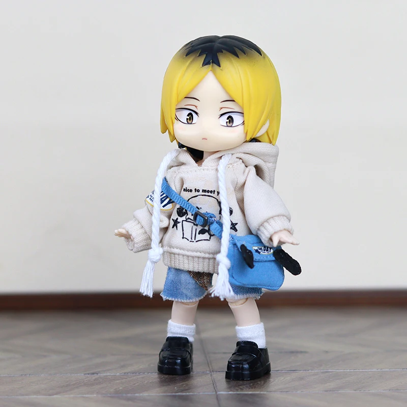 Anime Haikyuu!! Kozume Kenma Cosplay Cartoon Action Figure Adorable Prop Mascot Widget Decoration Accessories Birthday Xmas Gift