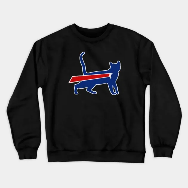 

Autumn and Winter Casual Sports & Cat Statement Sweatshirt, Comfortable Pullover for Daily Wear with A Witty Vibe