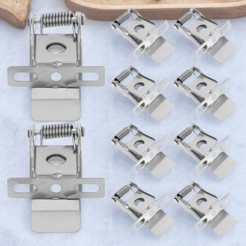 1Set Recessed Light Spring Clip Retaining Clip for Downlight Fixture Upgrade Simple Installation Metal Panel Lamp Clamp Secure