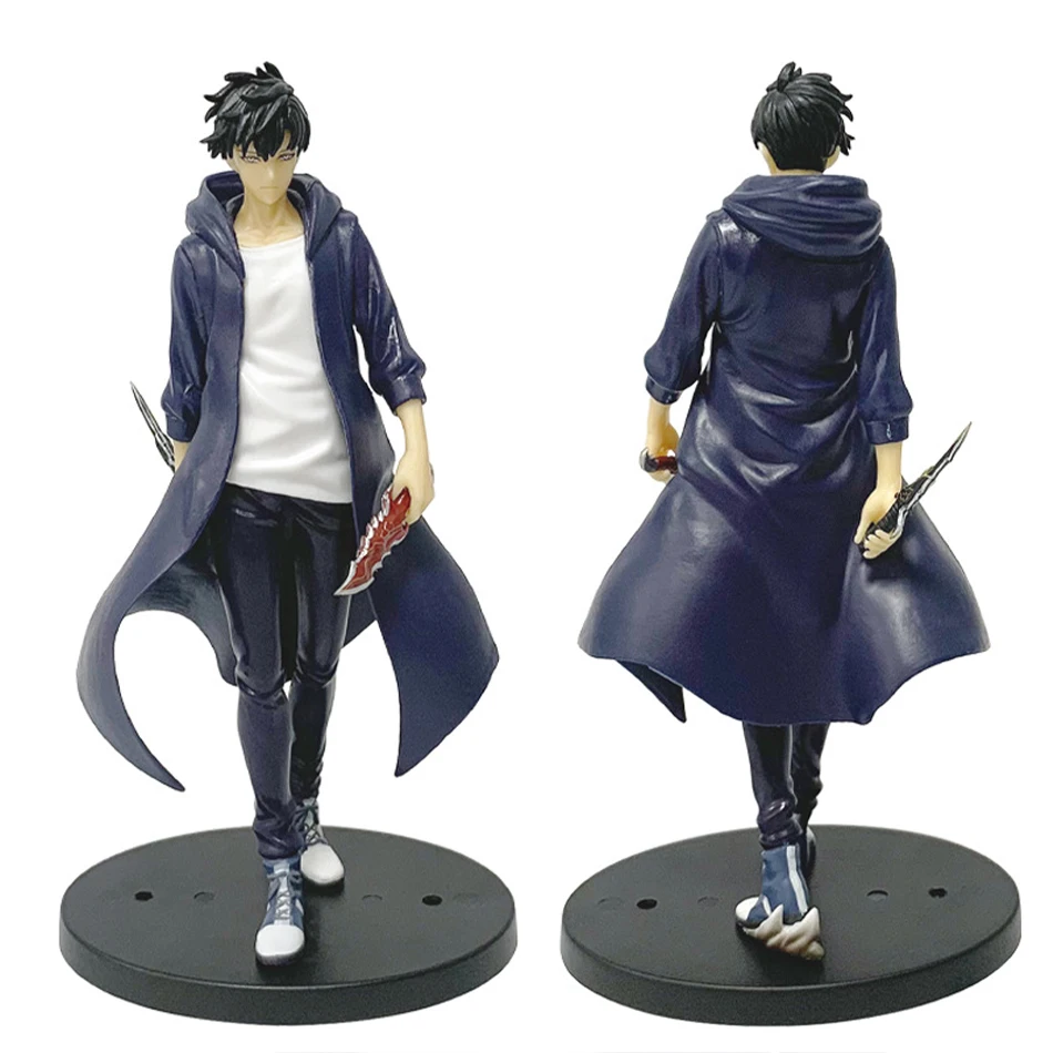 Disponibile Livellamento solista (versione anime) Figura -Sung Jinwoo Action Figure 21 cm PVC Raccogli modello Figura Display Anime Merchandise
