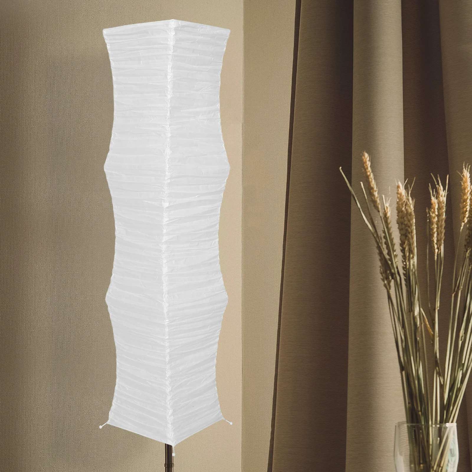 Floor Lamp Shade Modern Paper Replacement Creates Cozy Atmosphere Soft Lighting Foldable Design Stylish Home Decor for floor