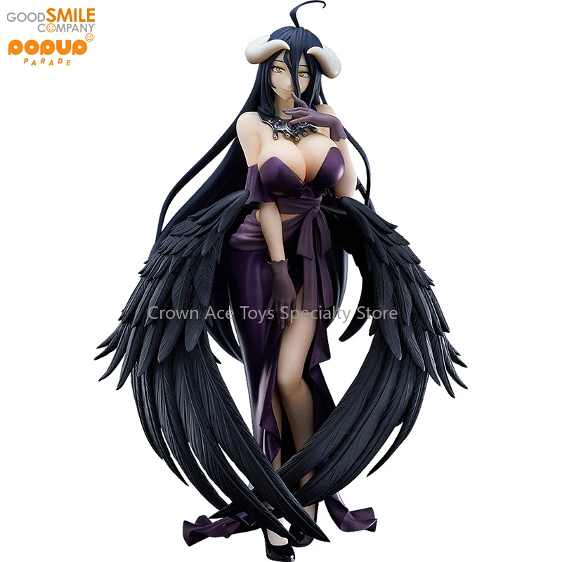 

Good Smile Company POP UP PARADE Albedo: Dress Ver. OVERLORD 180mm Collectible Anime Action Manga Figures Model Trendy Toys Gift