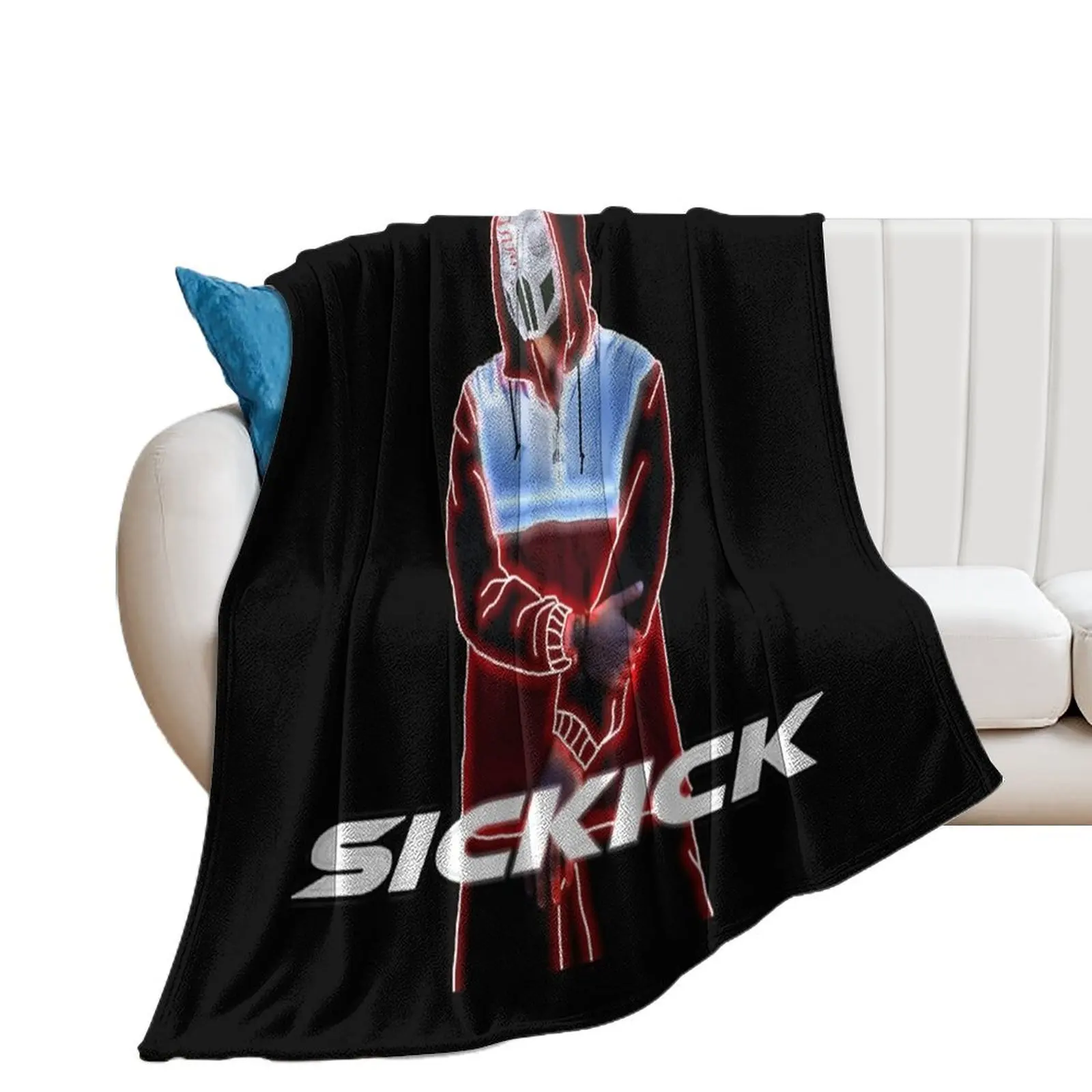 

Sickick Music S!ckK!ck Throw Blanket Loose christmas gifts Thermals For Travel blankets and throws Blankets