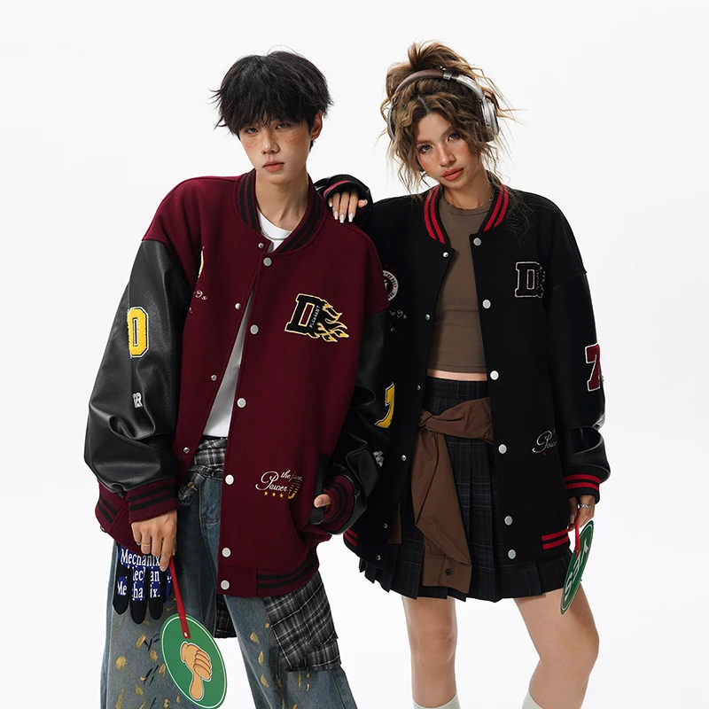 

Ветрозащитная дышащая бейсбольная куртка для езды на велосипеде на открытом воздухе, весенне-осенняя модная трендовая крутая и удобная куртка