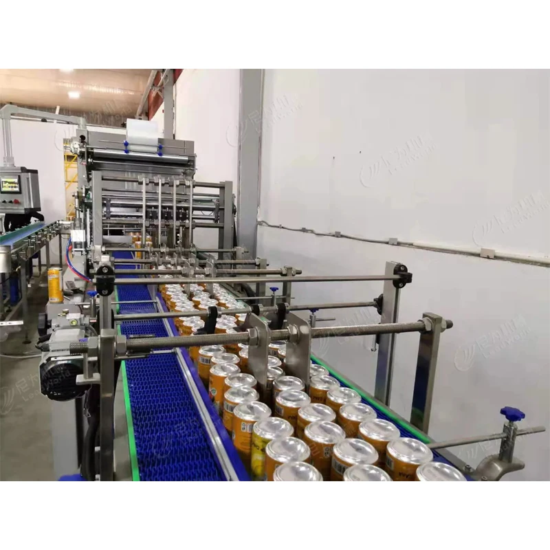Automatic Film Shrink Sleeve Shrink Wrapping Packing Machine with Shrink Tunnel
