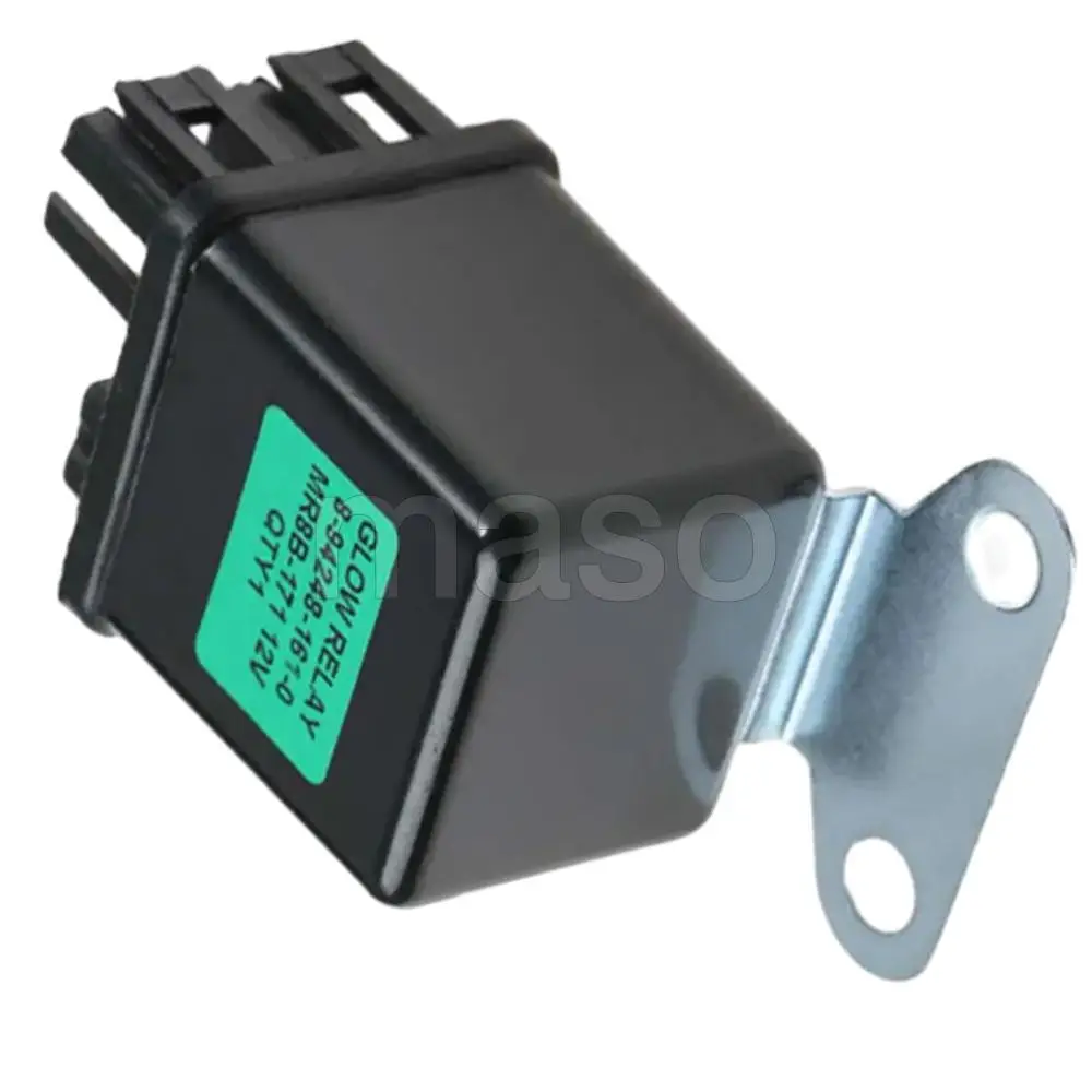 

Glow Plug Relay For SUZU I-MARK 1981-1984 25230W2511 2523009W00 Plastic and Metal 4 Pins